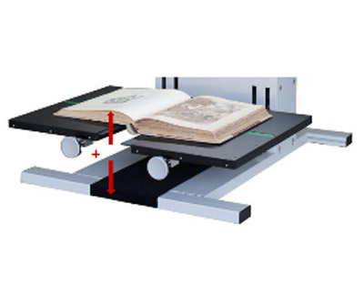 book2net Folio A2 scanner de livre au-delà de la norme DIN